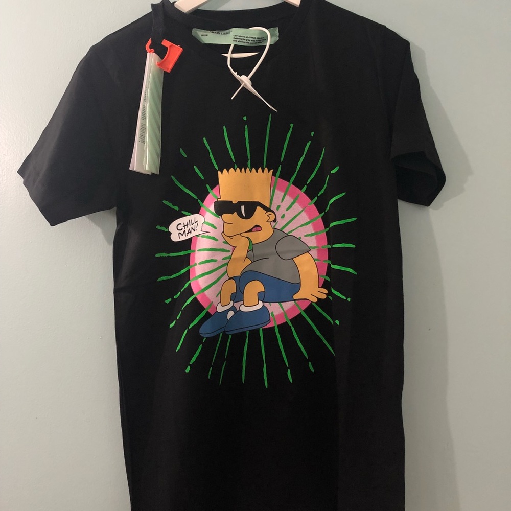 OFF-White Bart Chill Man T-Shirt